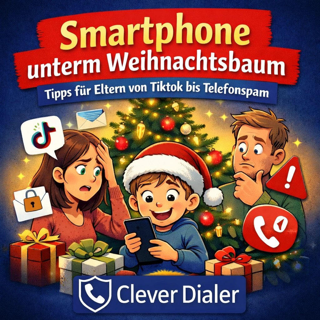 Smartphone unterm Weihnachtsbaum: Die 3 wichtigsten Schutzmaßnahmen für Ihr Kind